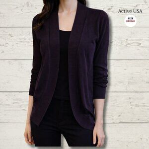 Active USA Black Cardigan – Size Medium